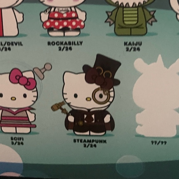 Hello Kitty Steampunk Time to Shine Mini Figure Blind Box Series Kidrobot Sanrio - Picture 2 of 4